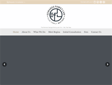 Tablet Screenshot of edwardsdivorcelaw.com